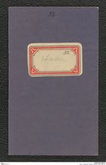 Seite 1, Tagebuch "Winden" (NHMW-PRAE-BBB-35)